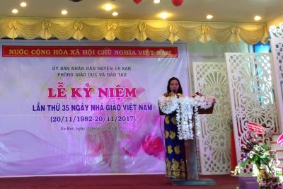 Một số hình ảnh lễ kỷ niệm ngày nhà giáo Việt Nam 20/11/2017