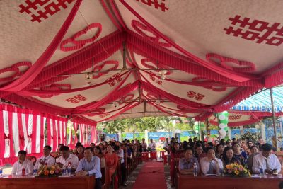 Trường Mầm non Tuổi Hồng, xã Cư Prông tổ chức Lễ đón bằng công nhận trường đạt chuẩn Quốc gia mức độ I và Tổng kết năm học 2021-2022