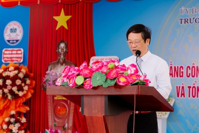 Lễ đón Bằng công nhận trường học đạt chuẩn Quốc gia mức độ 1 và tổng kết năm học 2024-2025